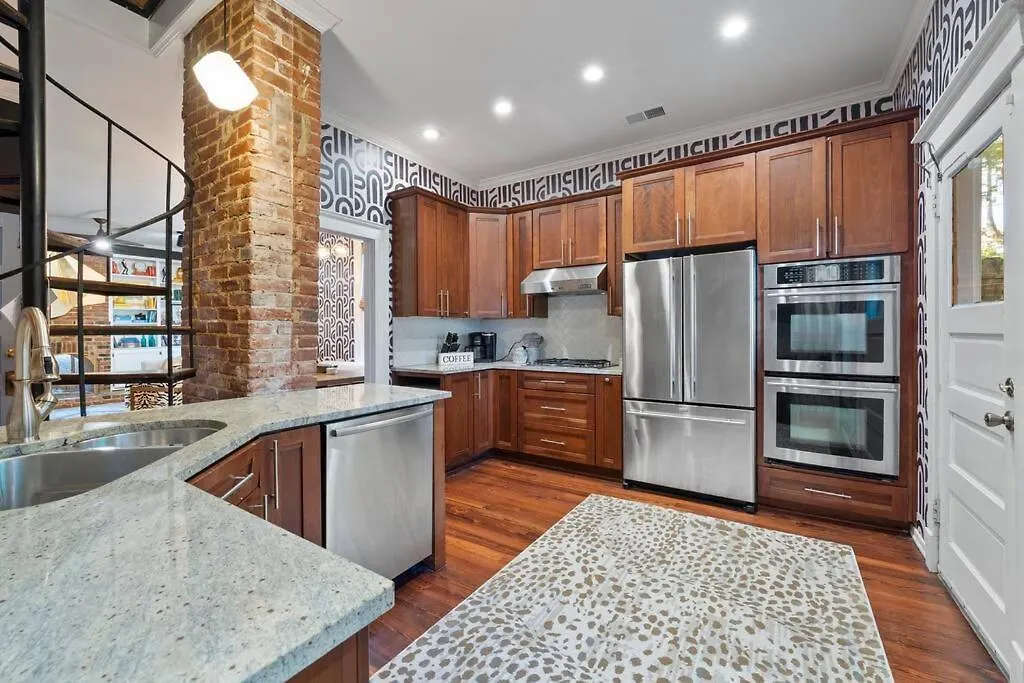 Villa Large Historical Home W/ Fire Pit, Chef Kitchen. Memphis